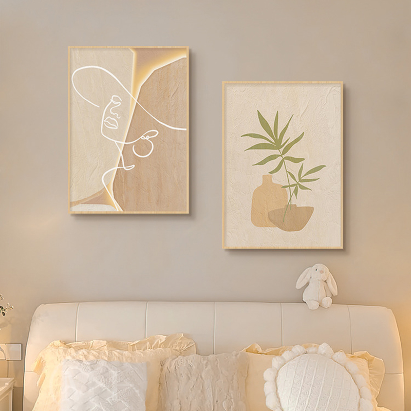 Pintura em Tela de Arte Abstra - Korean Lifestyle Aesthetic avaliação e preço