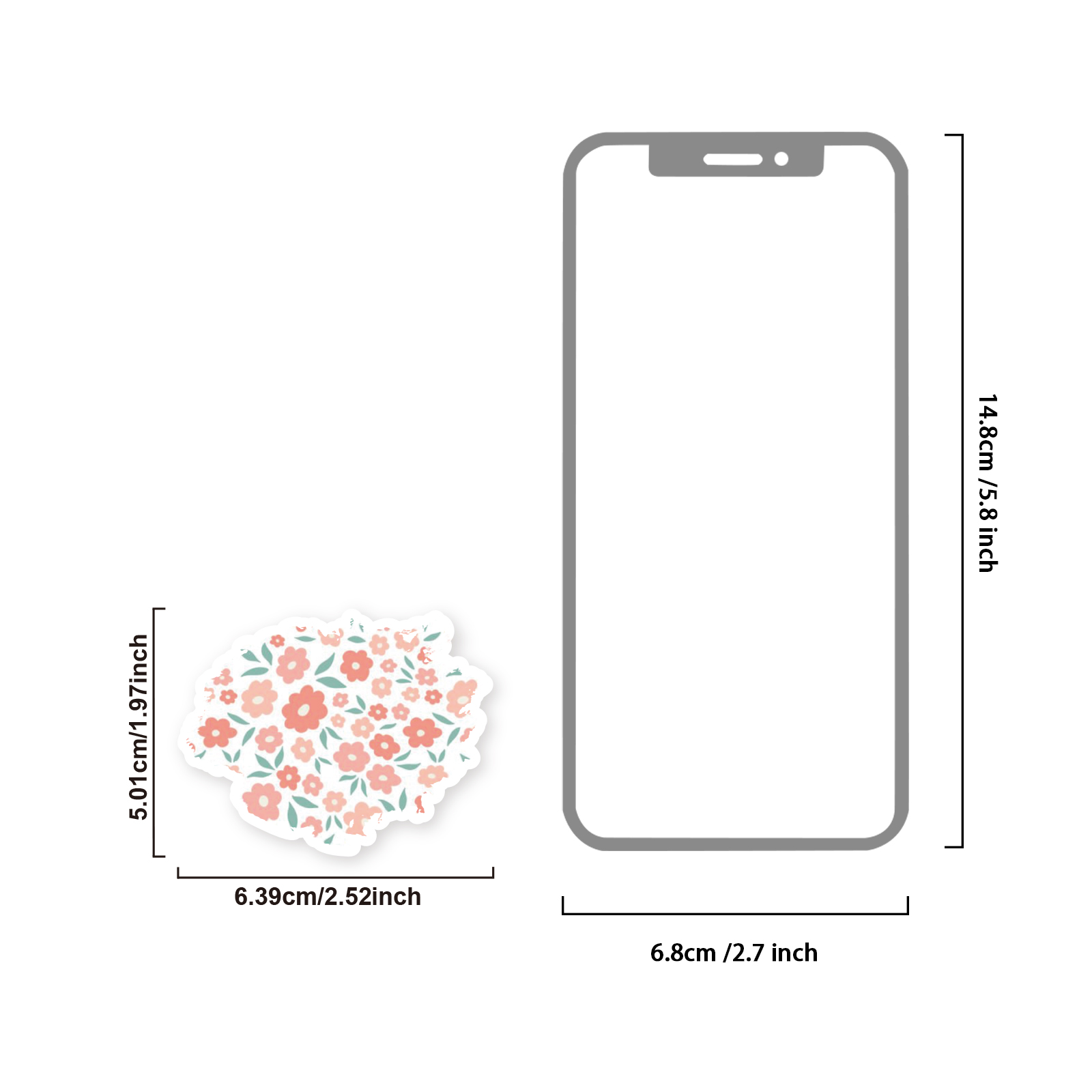 Etori Life 30 Peças Adesivos F - Korean Lifestyle Aesthetic avaliação e preço